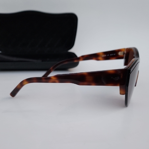 NWOT BALENCIAGA BB0004S 007 HAVANA BROWN UNISEX SUNGLASSES - Picture 13 of 16